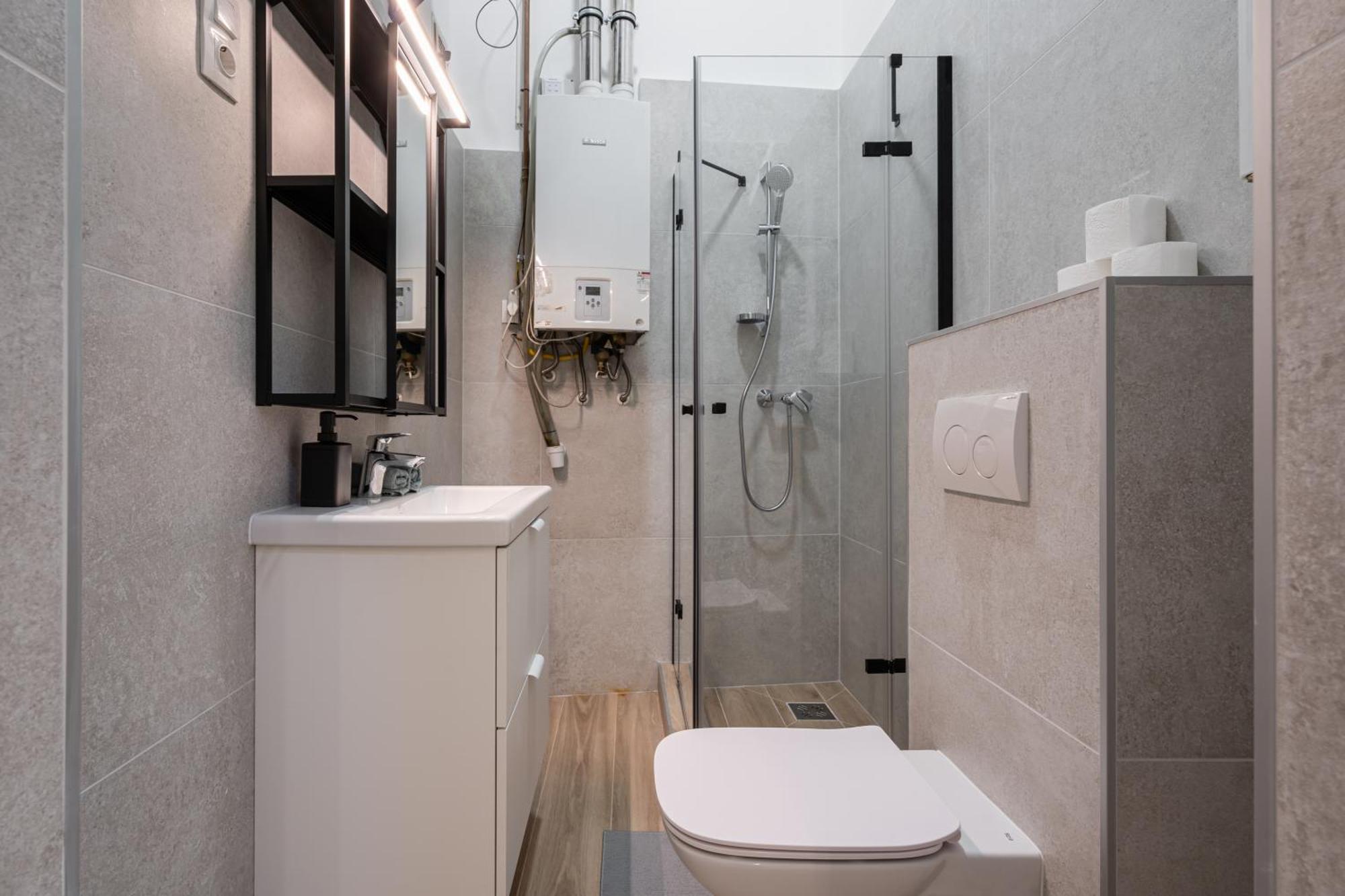 Luxurious Downtown Family Suite Budapesta Exterior foto